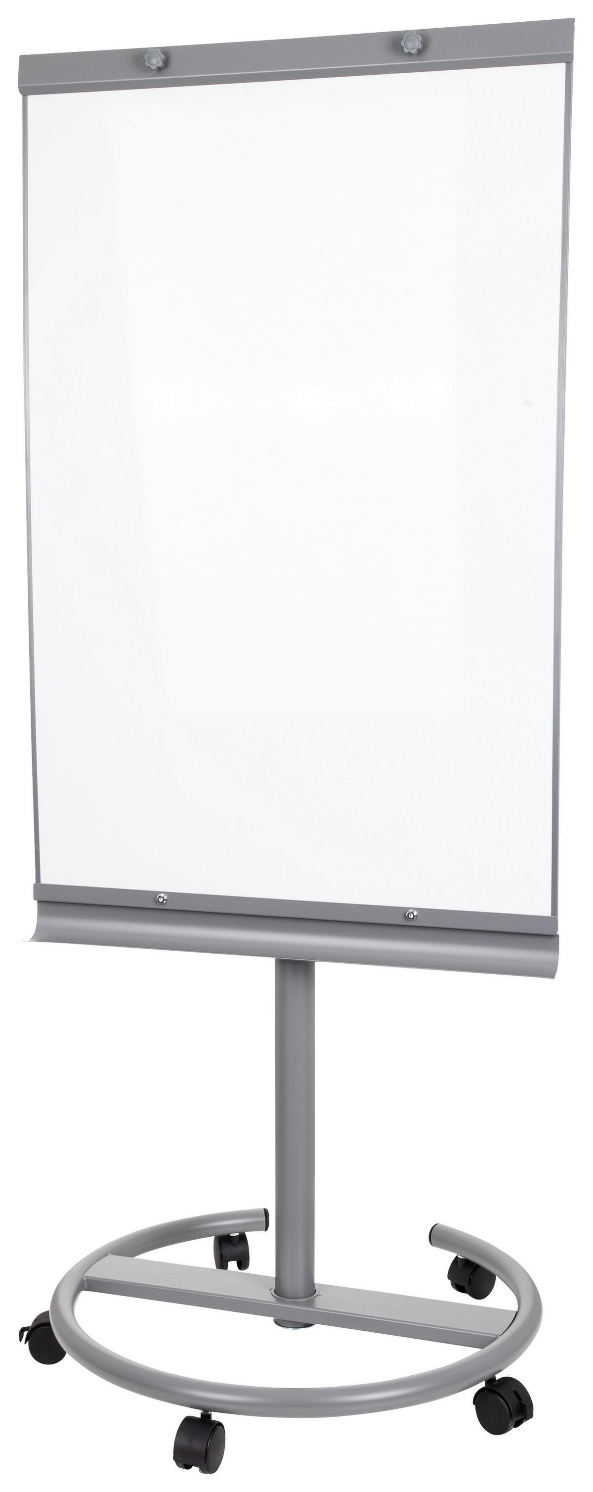 Bela Tabla Multiboard, Srebrna - srebrne barve/bela, Basics, kovina/umetna masa (65,5/133-190/60cm) - MID.YOU