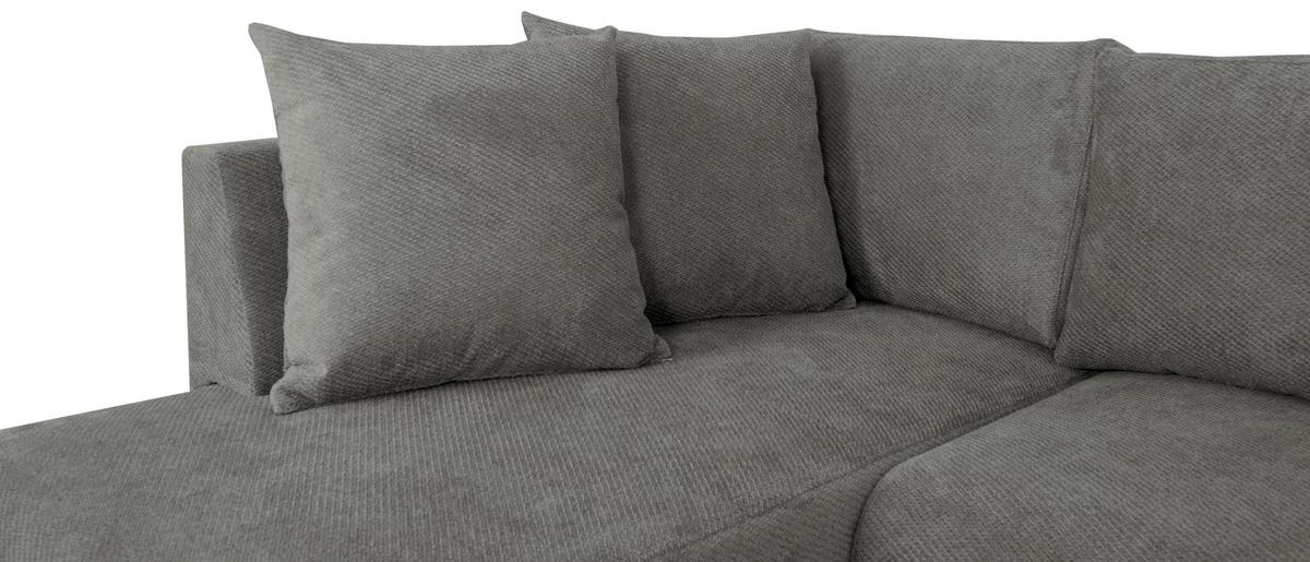 Canapea modulara VERONICE - albastru/gri, Trend, textil (171/313/141cm) - Modern Living
