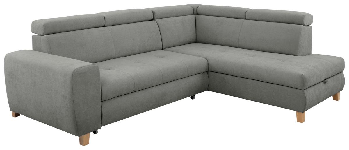 Kutna Garnitura Lugo - sivoplava, Moderno, drvo/metal (266/98/205cm) - Modern Living
