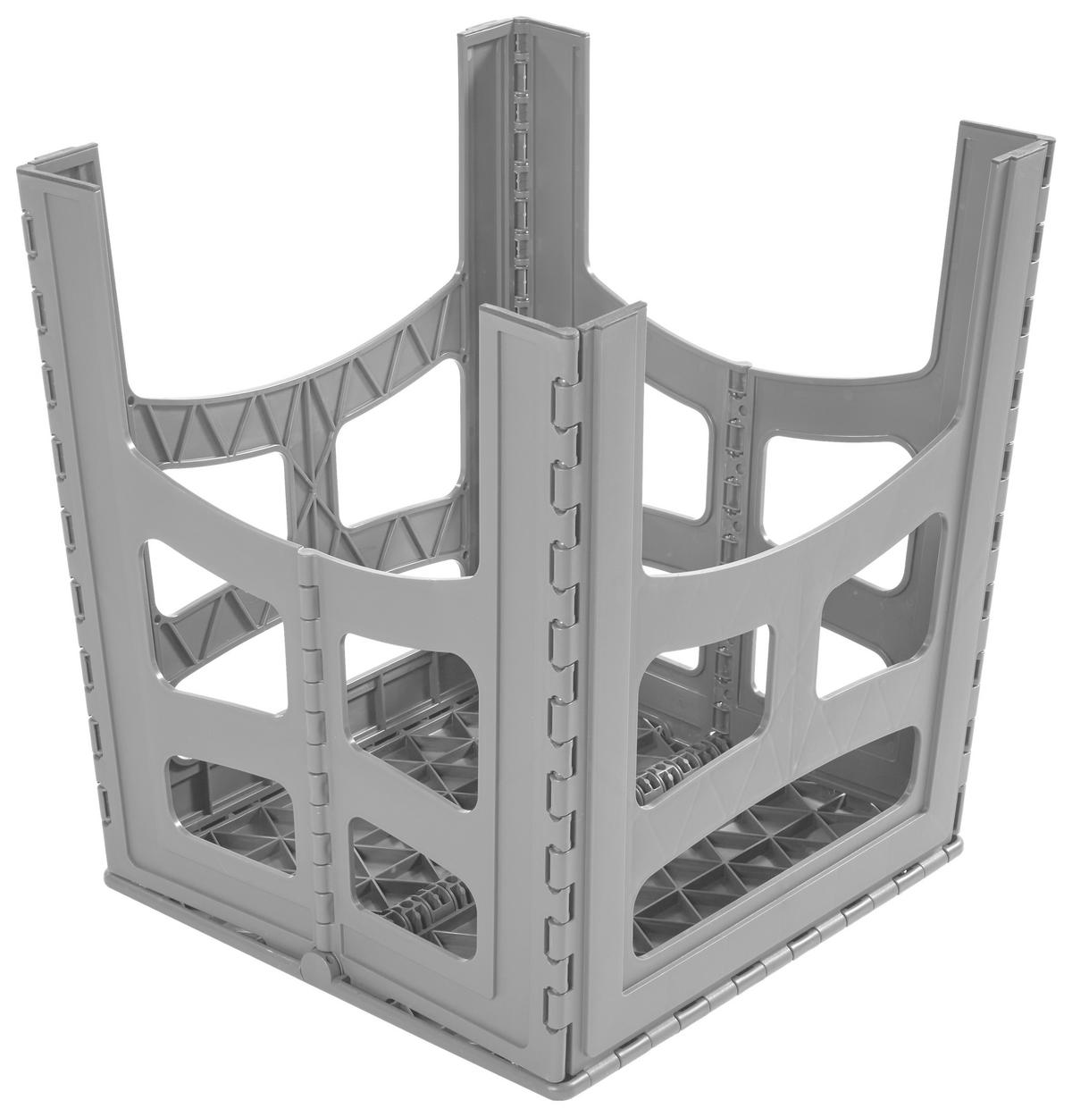 Campingtisch Timo Grau - Grau, KONVENTIONELL, Kunststoff (46.5/44.5/55cm)
