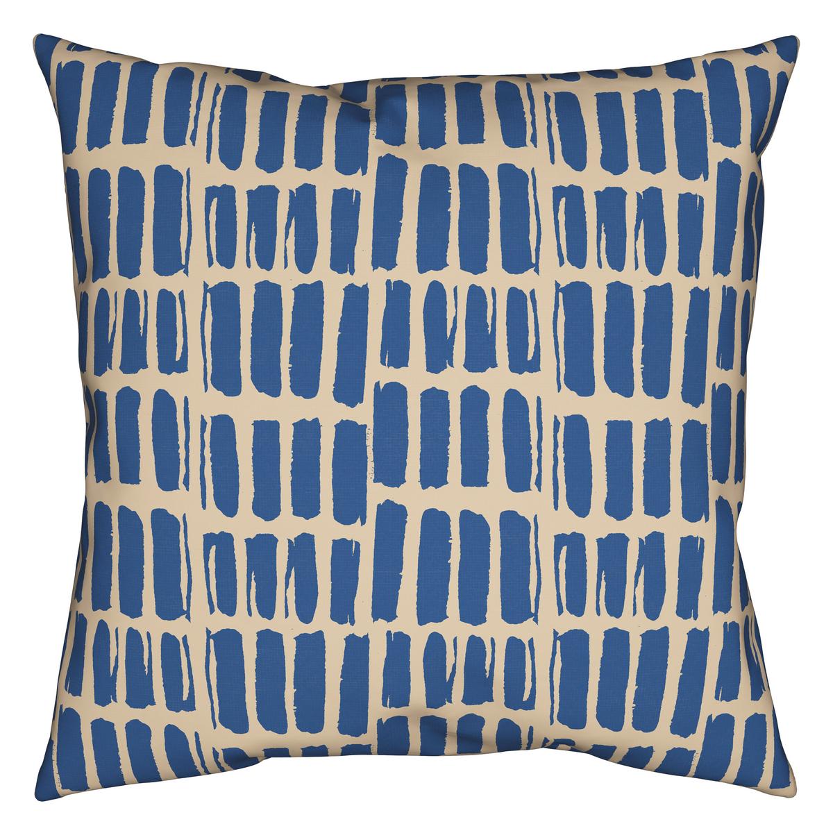 Bettwäsche Adam Beige/Blau ca. 135x200cm - Blau/Beige, MODERN, Textil (135/200cm) - Mömax