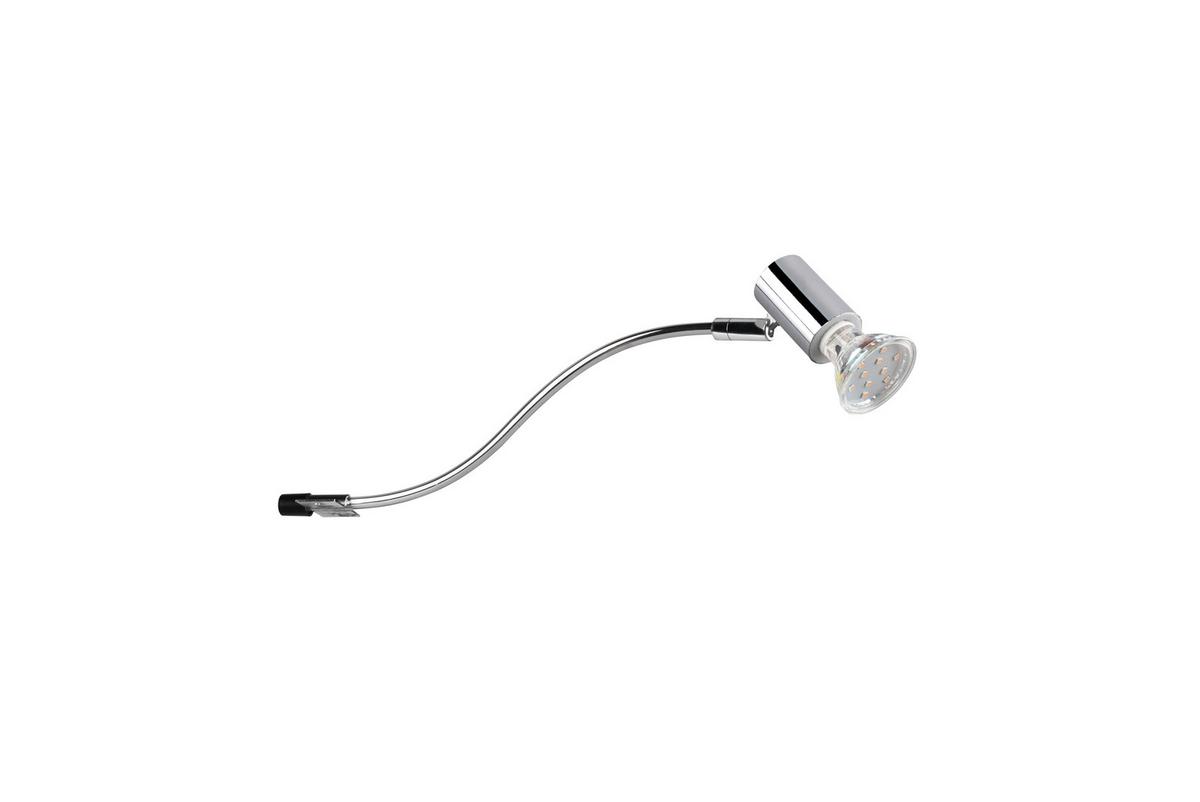 Wandstrahler Giada Chromfarben max. 5 Watt - Chromfarben, Basics, Metall (34/5/11cm) - Trio Leuchten