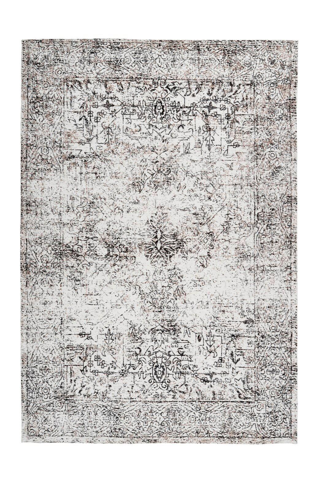 LÄUFER IGLESIA 500 ANTHRAZIT / CREME - Anthrazit/Creme, Konventionell, Textil (80/150cm) - Kayoom