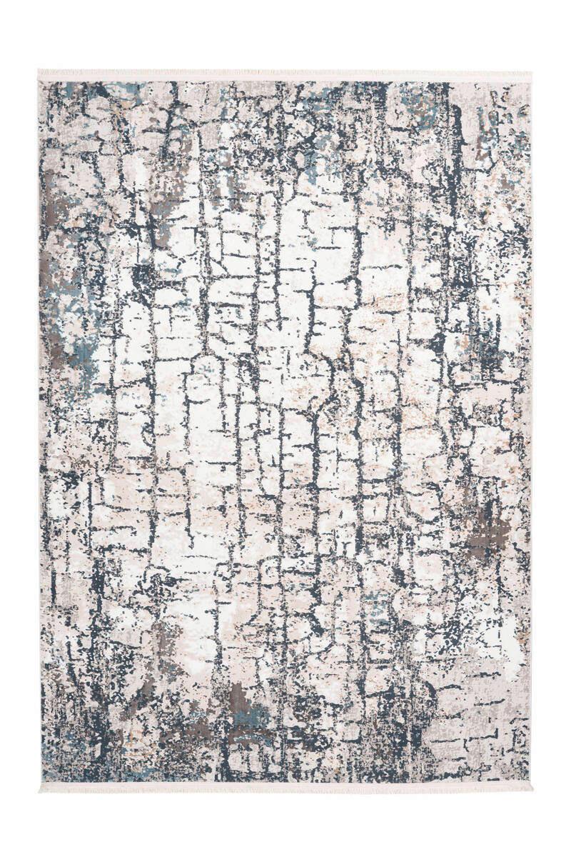 Vintage-teppich Akropolis - Blau/Grau, Design, Textil (160/230cm) - Kayoom