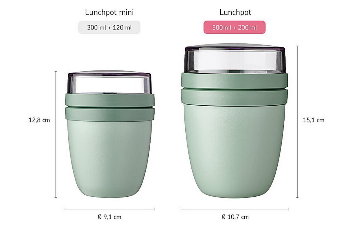 ZESTAW LUNCHOWY 107646694700 - Konventionell (24,3/19,2/10,8cm) - Mepal