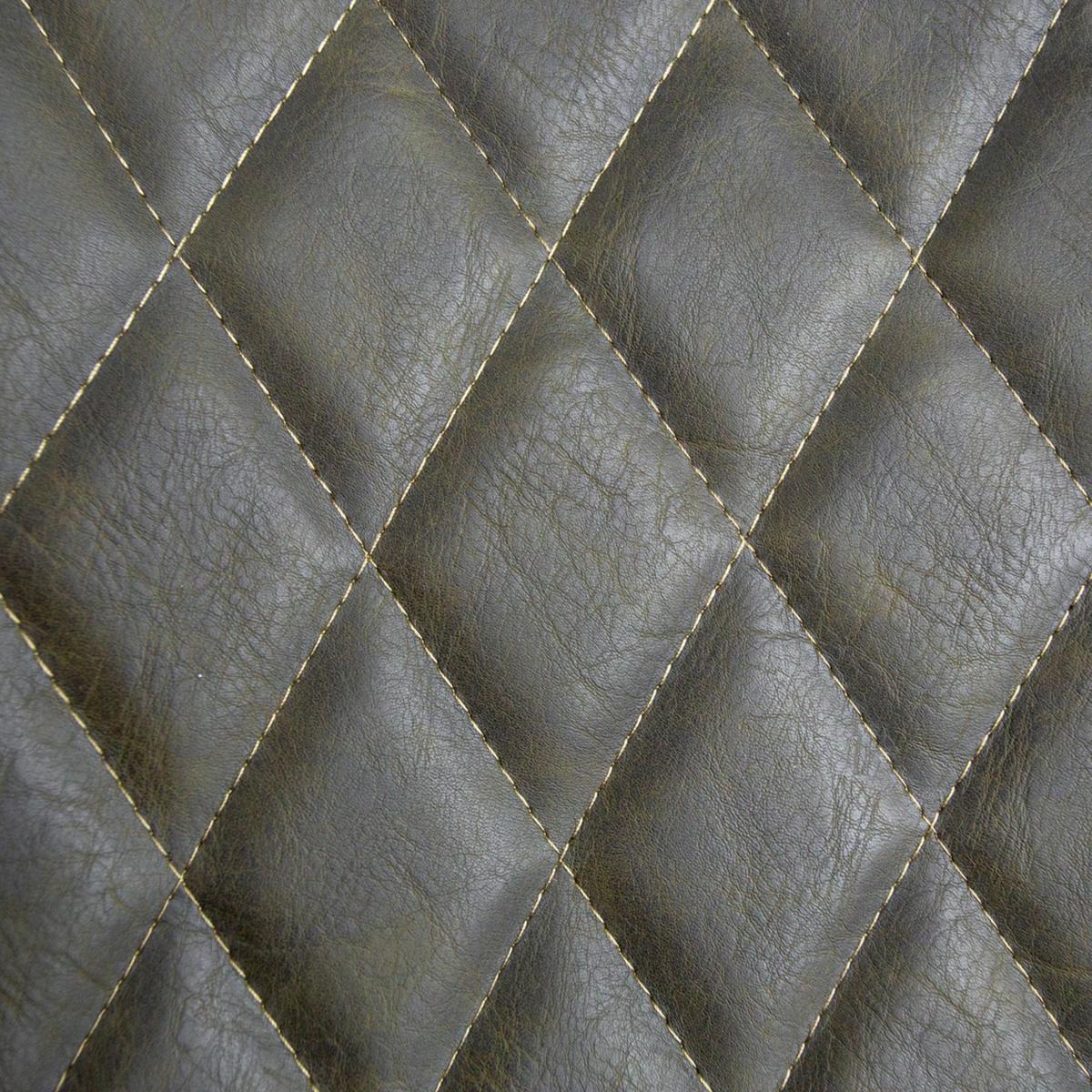 Barhocker-Set Bowie 2er-Set ca. 50x102 cm Grün - Schwarz/Grün, KONVENTIONELL, Textil/Metall (50/102/55cm) - MID.YOU