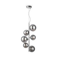 LAMPE À PENDENTIF DALLAS - gris/couleur chromée, Trend, métal/verre (29/170cm) - MAYTONI