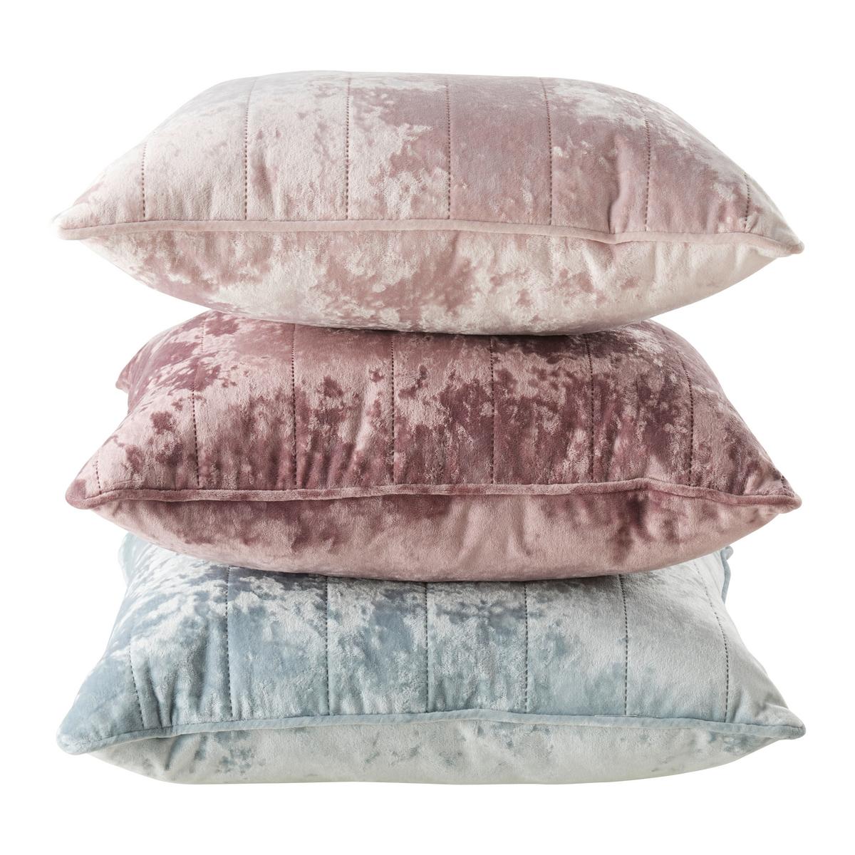 Zierkissen Gloria Mauve ca. 45x45cm - Mauve, Textil (45/45cm) - Mömax