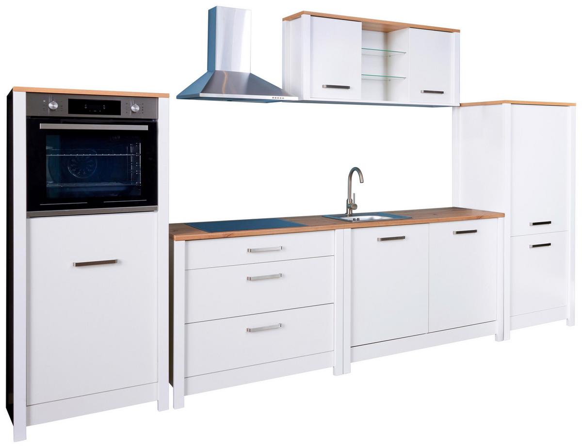 Mosogatószekrény Sicilia - Artisan tölgy/ezüstszínű, Romantik / Landhaus, faalapú anyag/fém (130,3/92/60cm) - Mömax