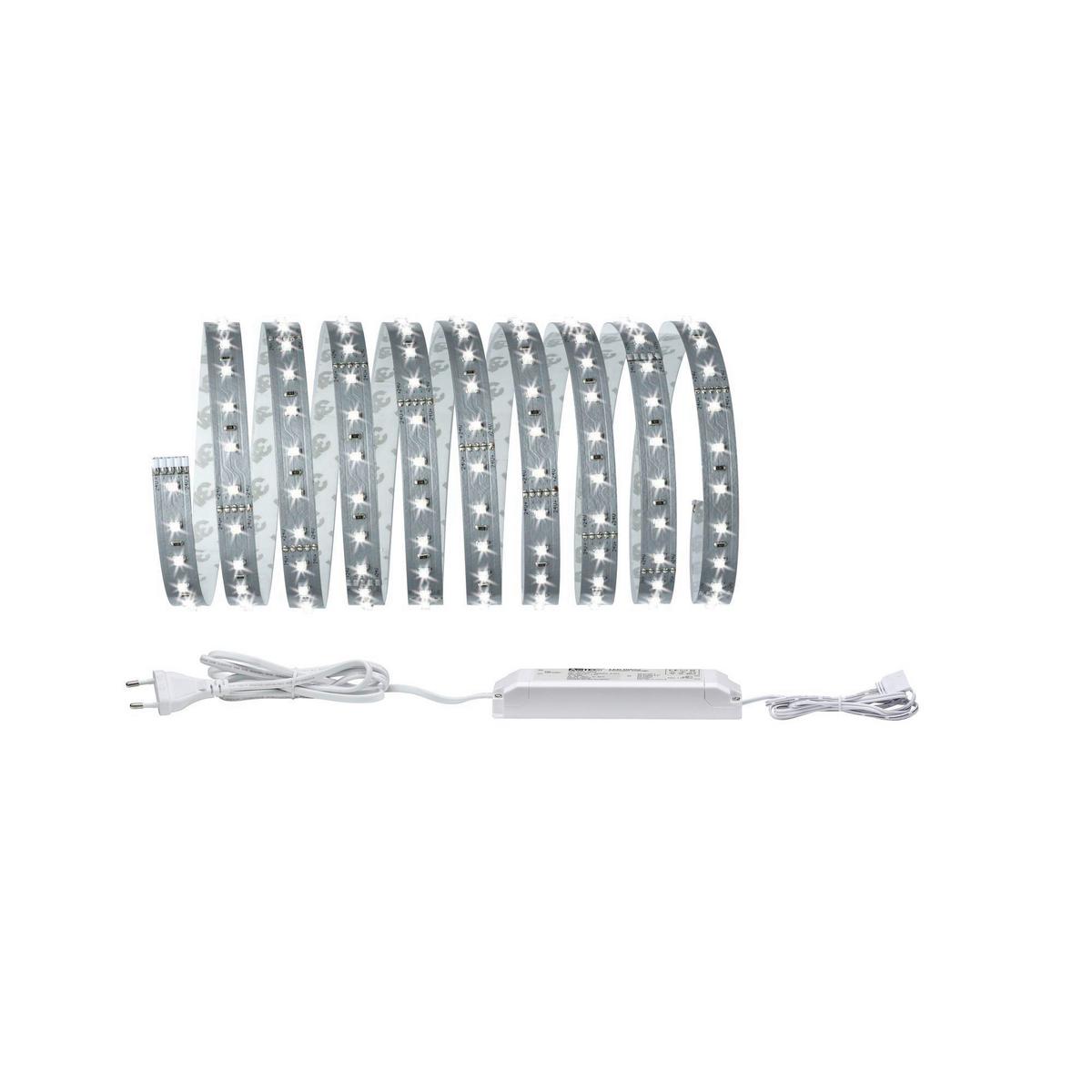 LED-Strip 70580 in Silberfarben max. 18 Watt - Silberfarben, Basics, Kunststoff (0,3cm) - Paulmann
