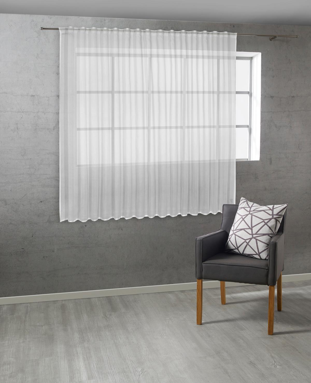 Draperie prefabricată LEO STORE - culoare natur, Konventionell, textil (300/175cm) - Premium Living