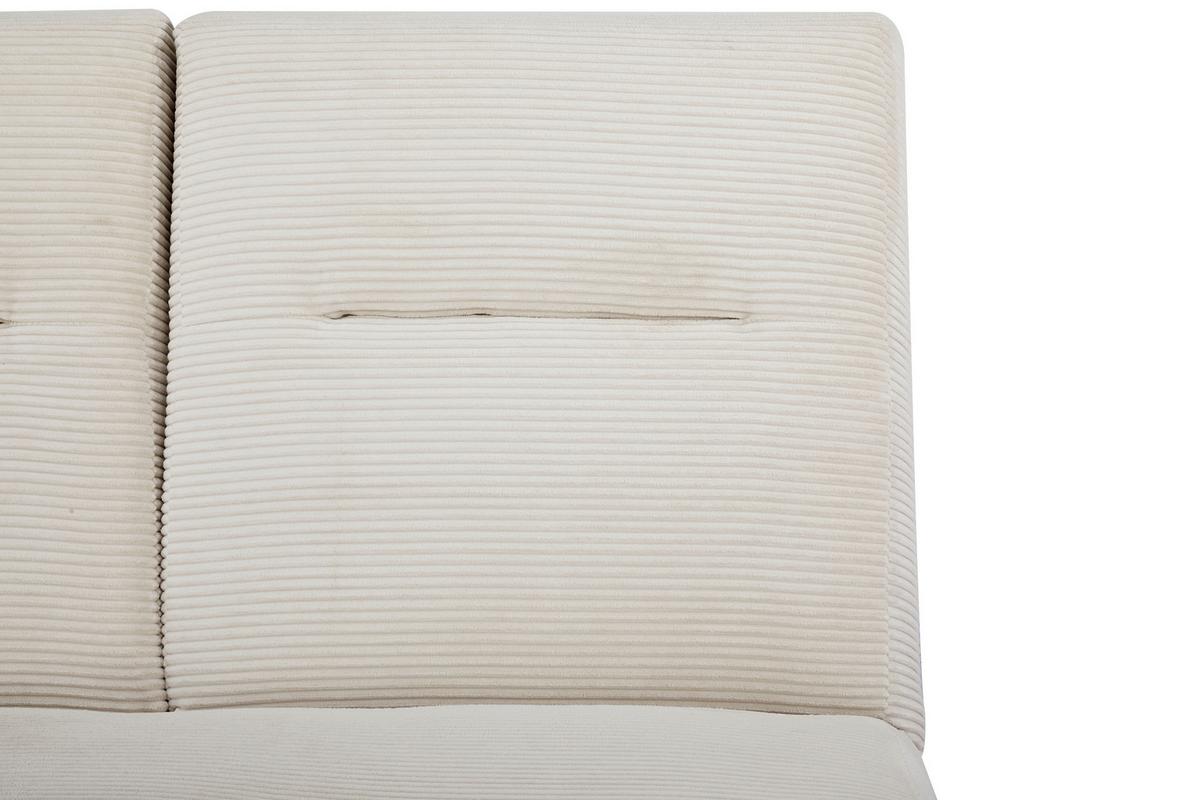 Zofa Luna, Bež, Funkcija Ležišča - bež, Design, tekstil (159/88/160cm) - Livetastic