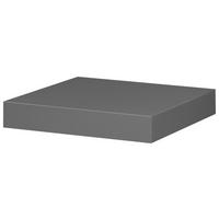 Zidna Polica Simple Antracit - antracit, Moderno, drvni materijal (23,5/3,8/23,5cm) - Modern Living