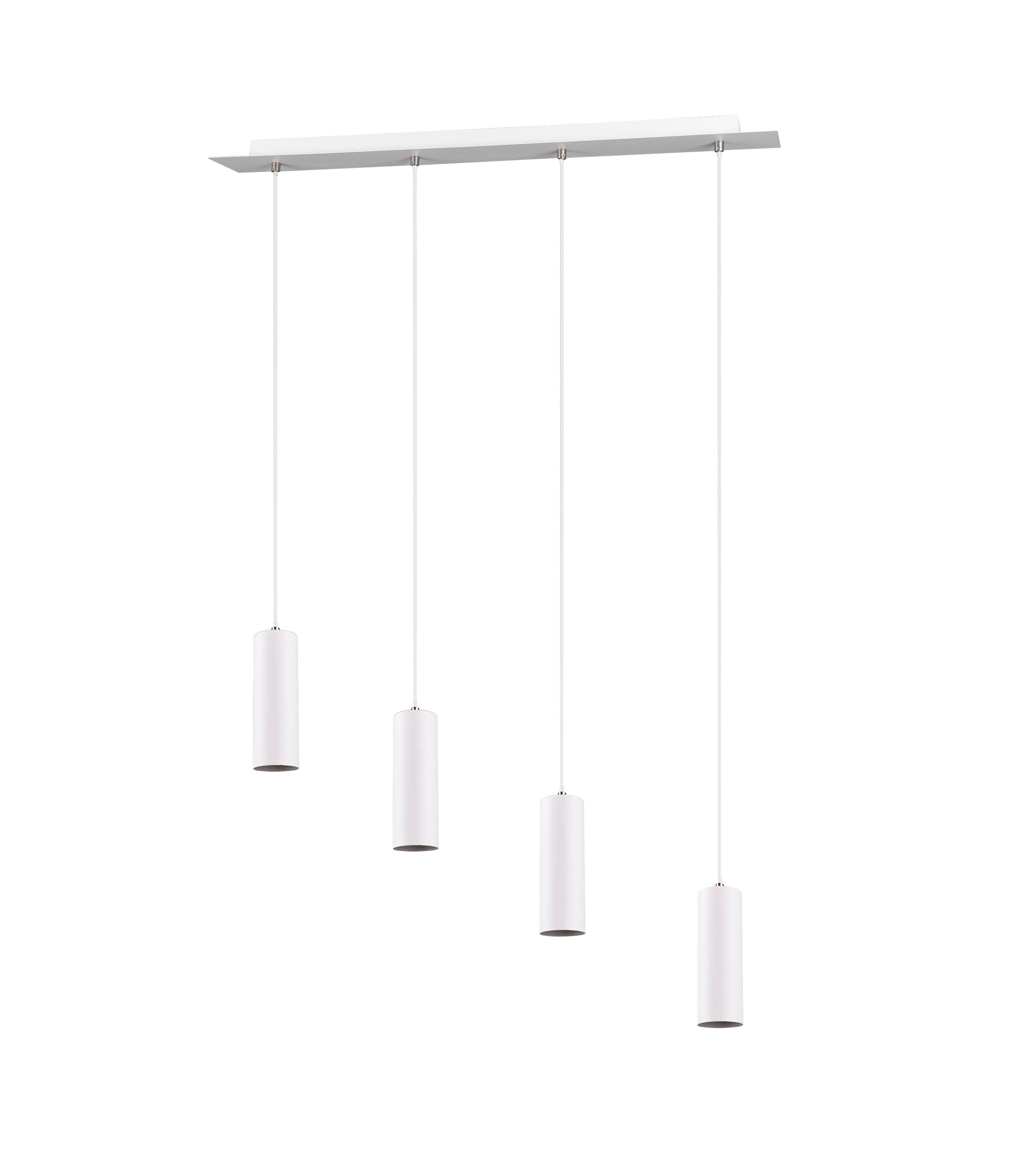 Hängeleuchte Marley in Weiß max. 35 Watt - Weiß, Design, Metall (75/150/9cm) - Trio Leuchten