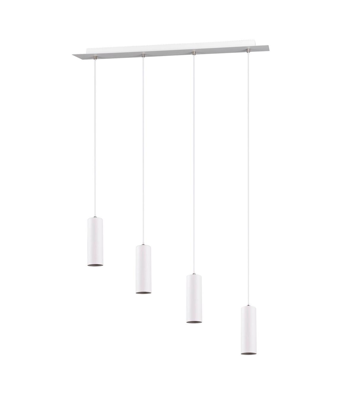 Hängeleuchte Marley in Weiß max. 35 Watt - Weiß, Design, Metall (75/150/9cm) - Trio Leuchten