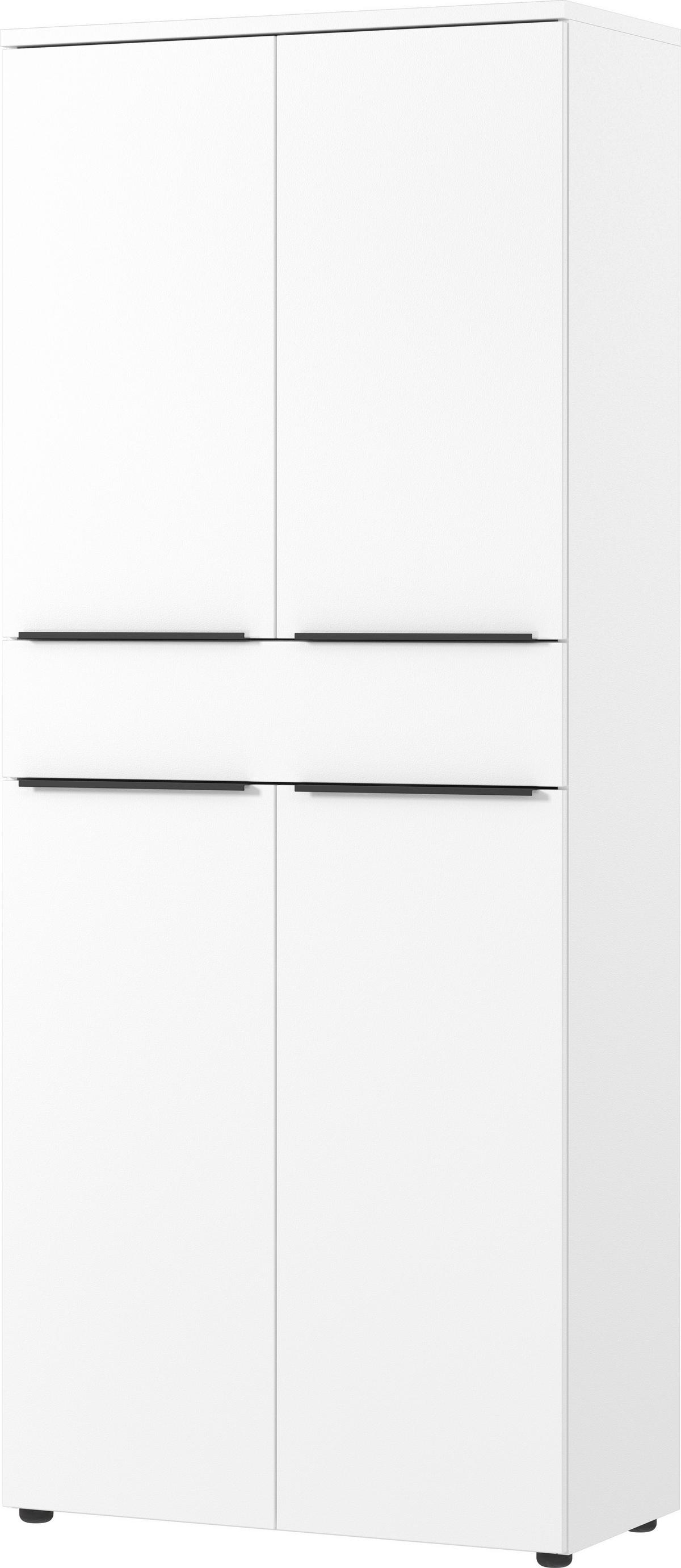 Aktenschrank Ribera in Weiss - Weiss, Modern, Holzwerkstoff (81/197/40cm) - Premium Living