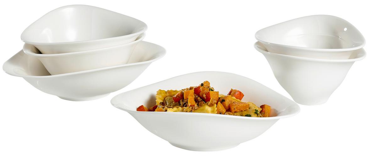 ZESTAW TALERZY 10-4257-8549 VILLEROY&BOCH - biały, Modern, ceramika - Villeroy & Boch