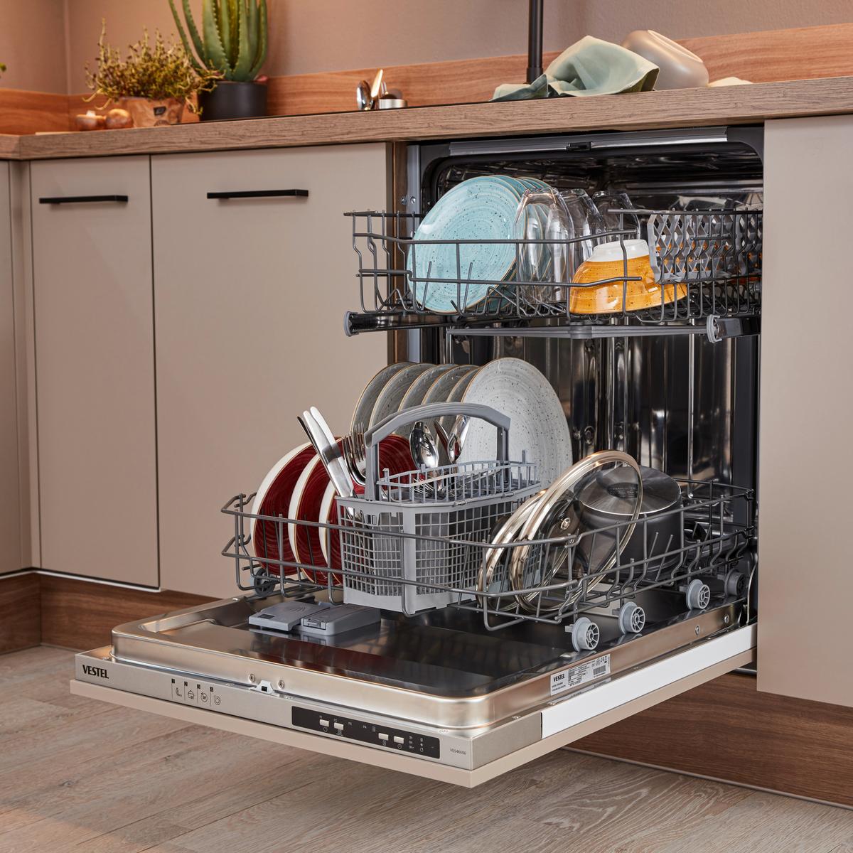 Einbauküche IP1200 Cappucinofarben - Eichefarben/Cappuccino, MODERN, Holzwerkstoff/Metall (270/250cm) - Impuls