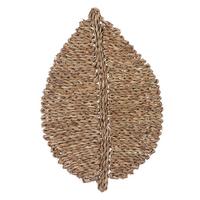 Alátét Leaf - natúr, Basics, természetes anyagok (51/33/1,5cm)