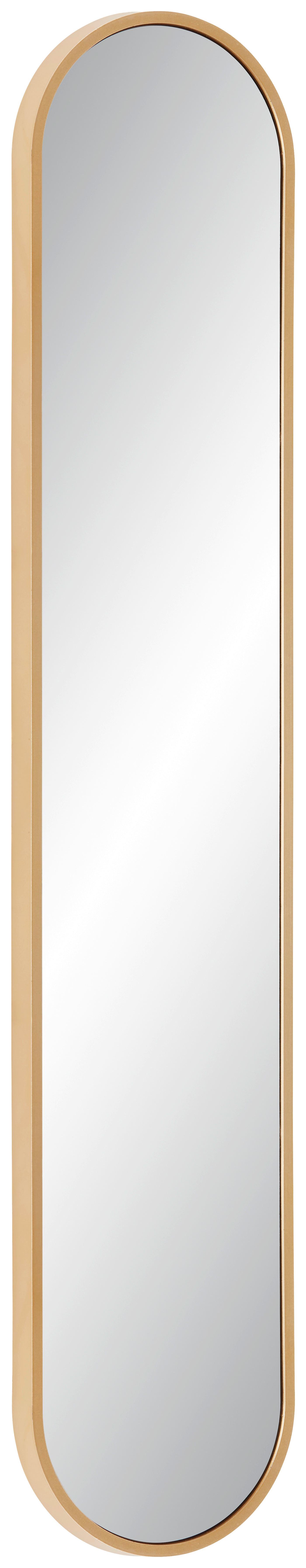 SPEGEL MONI GOLD -SB- - guldfärgad, Modern, glas/plast (20/101/2,5cm) - Mömax