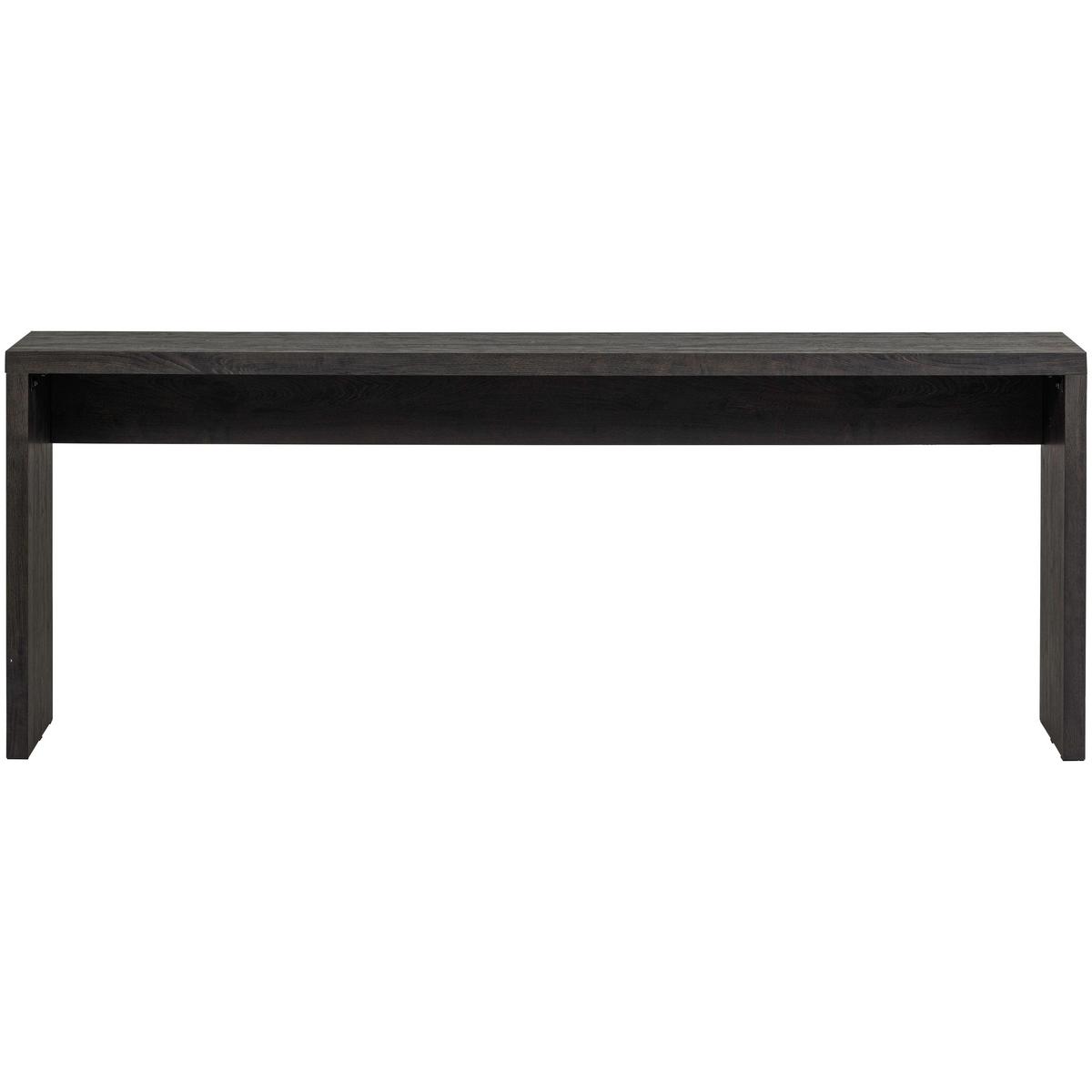 Beistelltisch Maan Dunkelbraun B: 200 cm - Dunkelbraun, MODERN, Holzwerkstoff (200/45/76cm) - Livetastic