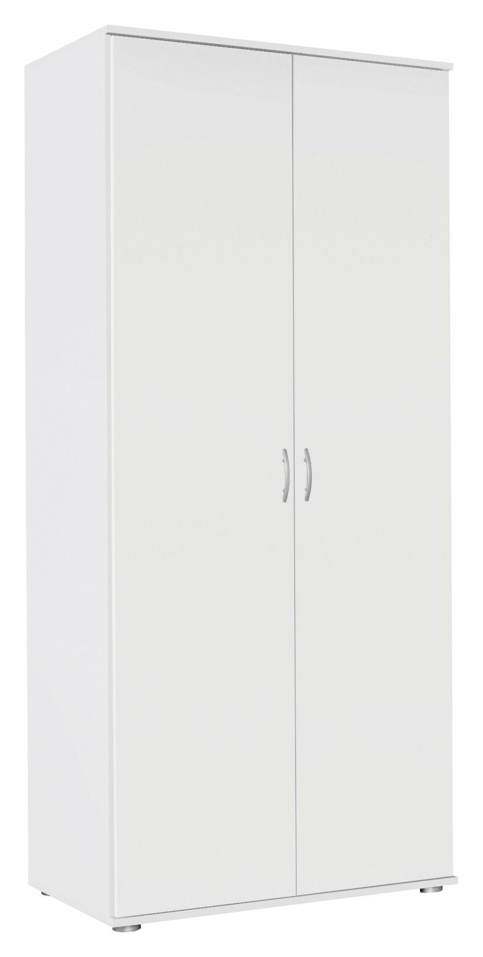 DULAP TWIN 2 - alb, Konventionell, material pe bază de lemn (85/188/52cm)