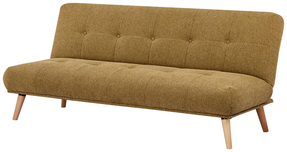 Sofa Urbino - boje senfa/prirodne boje, Moderno, drvo/tekstil (188/84/87cm) - Mömax