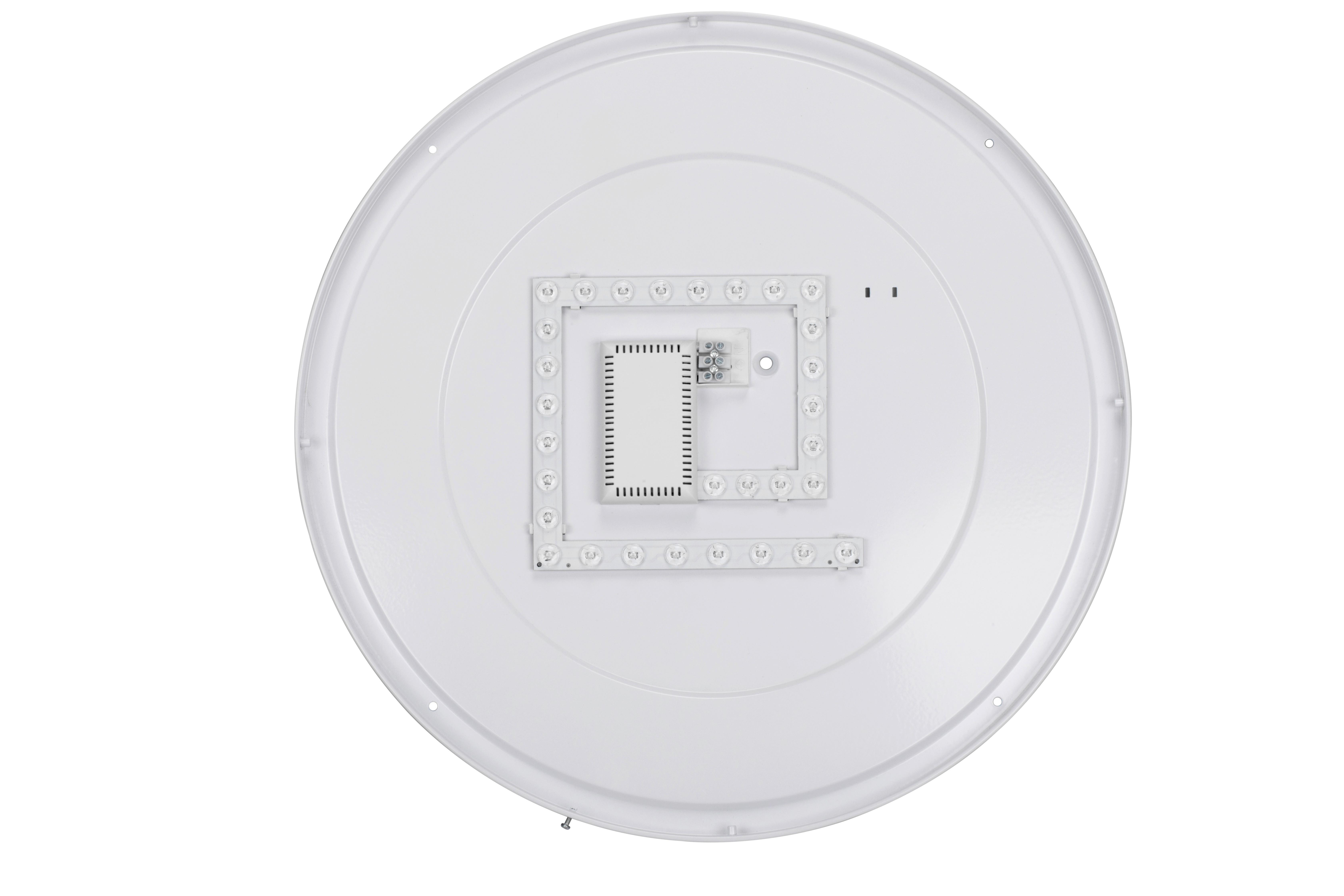 LED-TAKLAMPA AMPI - vit, Klassisk, metall/plast (48cm) - Mömax