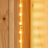 Lichtleistenset Florenz - Weiss, Modern, Kunststoff (45cm) - Premium Living