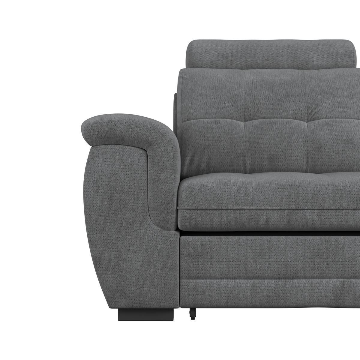 Coltar FALCO NEW - antracit, Konventionell, textil (251/183cm) - Mömax