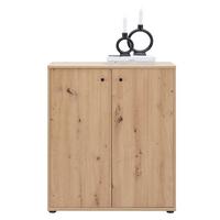 Comodă TEMPRA 2 - stejar Artisan, Konventionell, material pe bază de lemn (73,7/85,5/34,8cm) - Based