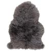 Schaffell Emma in Hellgrau ca. 60x45cm - Hellgrau, Textil (45/60cm) - Modern Living