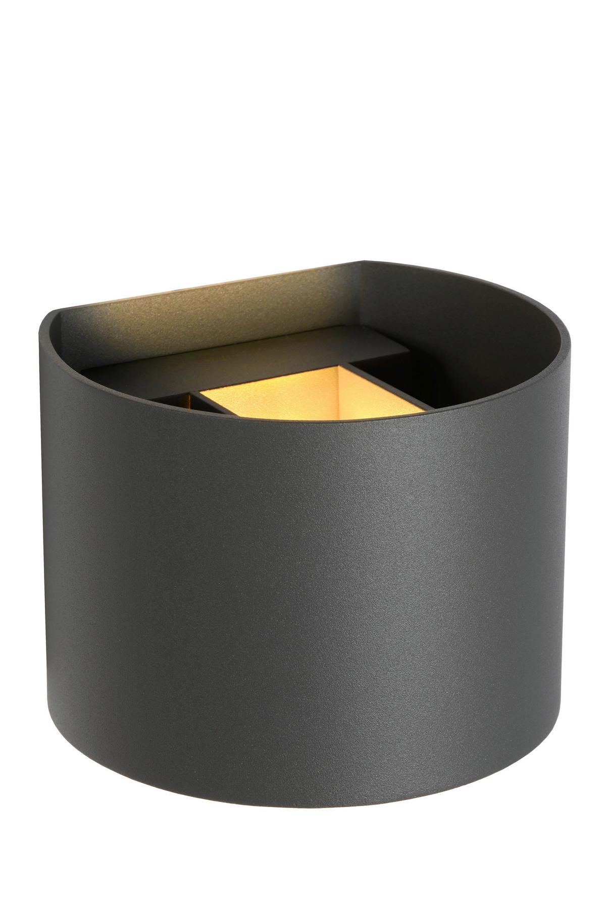 KINKIET LED 09218/04/36 XIO - szary, Design, metal (11/13/9.7cm) - Lucide