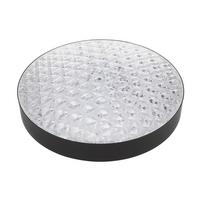 LAMPA SUFITOWA LED BRESCIA - przejrzysty/czarny, Trend, tworzywo sztuczne (50/12cm) - Novel