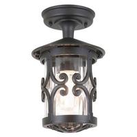 Kültéri Mennyezeti Lámpa Bl13a-Black - fekete, Konventionell, üveg/fém (15/26cm) - Elstead Lighting