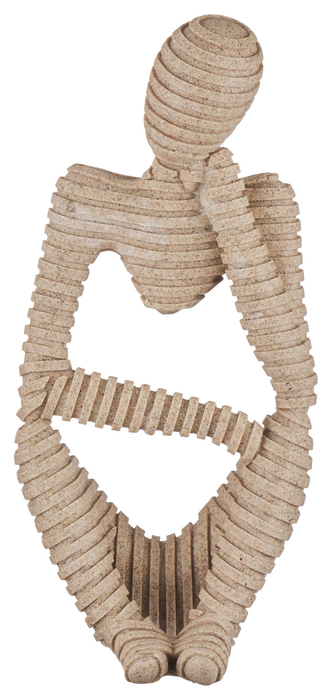 Skulptura Rider Ii - bež, Lifestyle, plastika (12/25,5/10,5cm) - Mömax