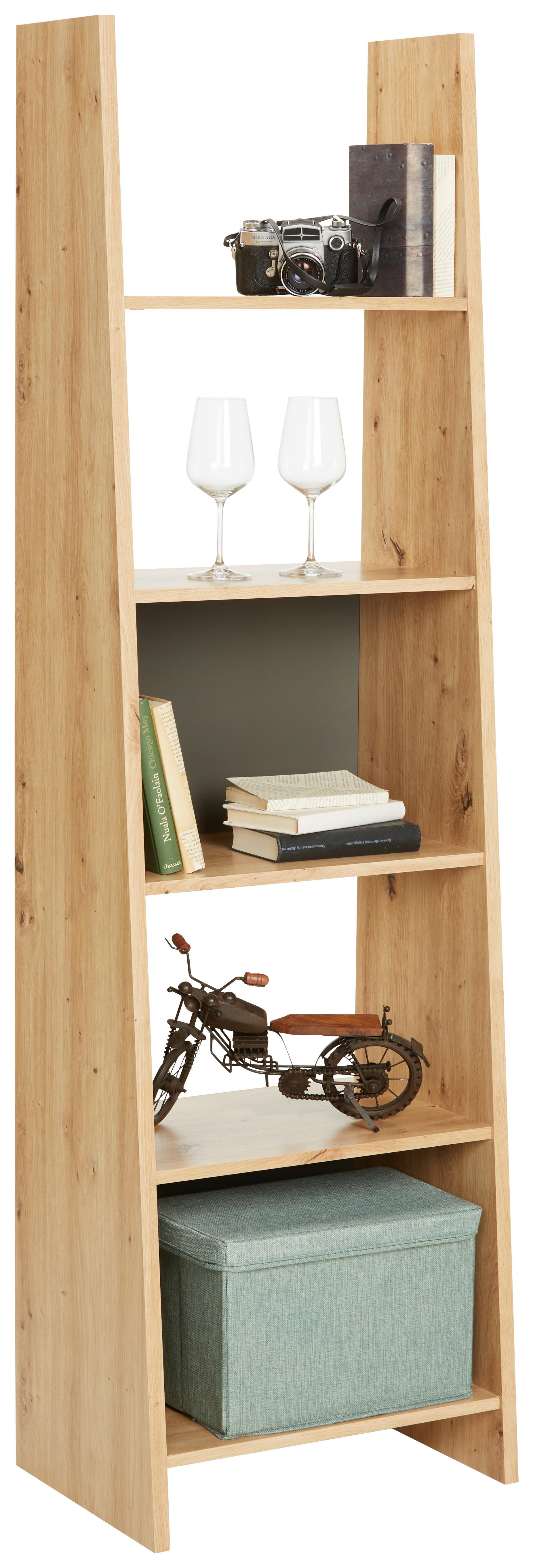 HYLLA PISA -EXKLUSIV- - ek Artisan, Modern, trämaterial (54/186/38cm) - Mömax