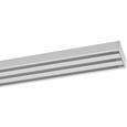 Vorhangschiene Style Alufarben, ca. 160cm - Alufarben, Metall (160cm) - Premium Living Vorhangschiene Style Alufarben, ca. 160cm - Alufarben, Metall (160cm) - Premium Living