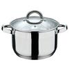 SET DE CASSEROLES MURAT - clair/couleur argent, KONVENTIONELL, verre/métal - Mömax
