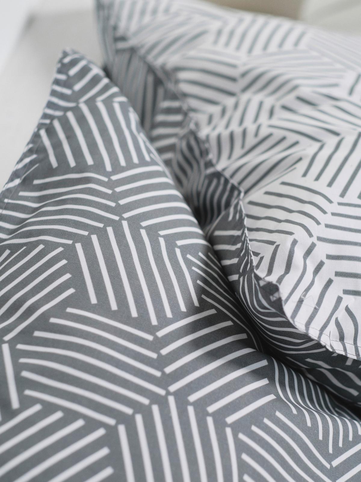 WENDEBETTWÄSCHESET COLLEEN XXL - Weiss/Grau, Natur, Textil (200/210cm)