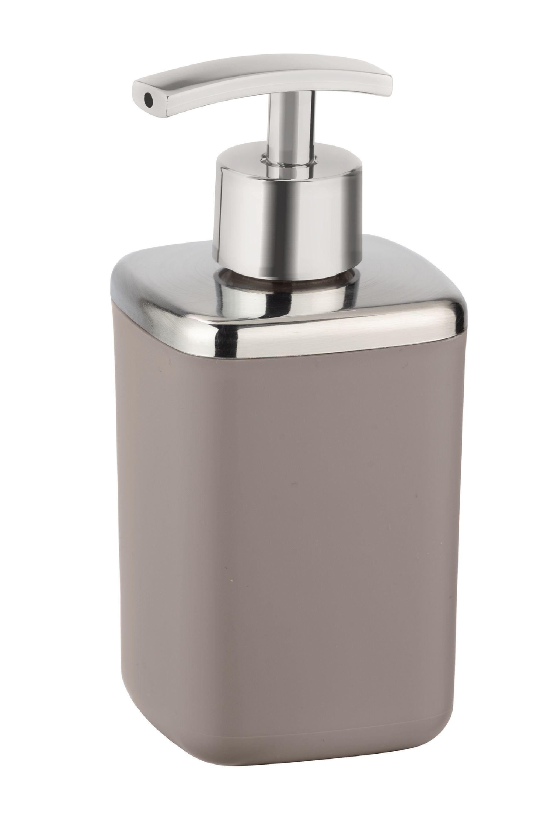 Dozator săpun Barcelona - taupe, Modern, plastic (7/16/7cm) - Wenko
