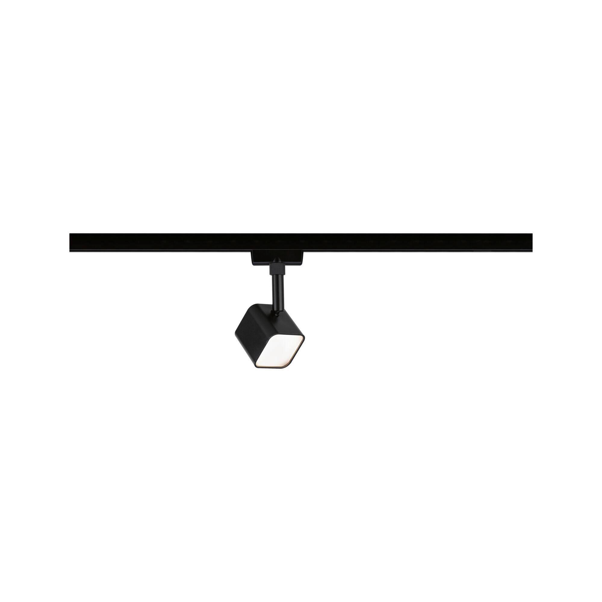Schienensystem-Strahler Urail Muri Schwarz max. 4 Watt - Schwarz, Design, Glas/Metall (14/5/5cm) - Paulmann
