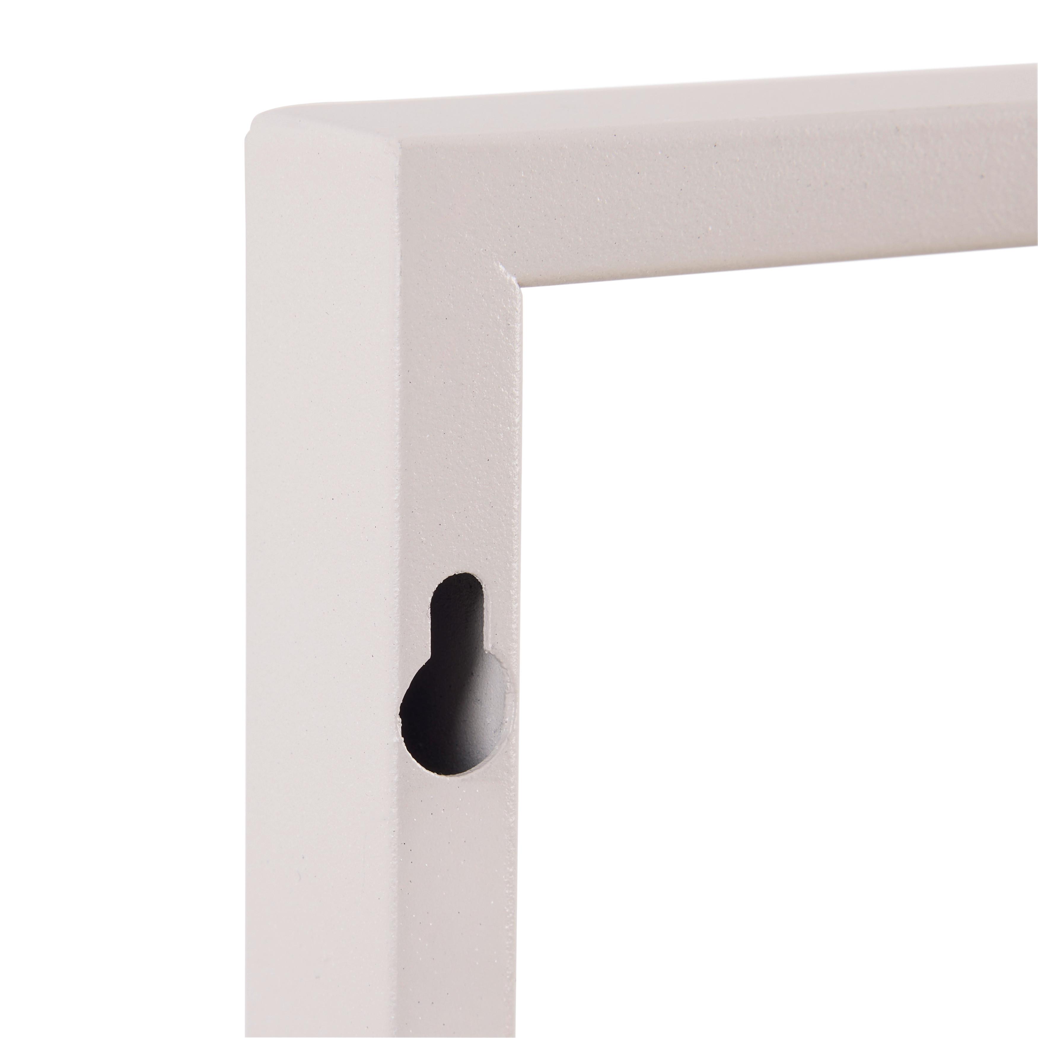 VÄGGHYLLPLAN SET ALFI -EXKLUSIV- -SB- - kashmir, Modern, metall/trämaterial (50/30/20/30/12/12cm) - Mömax