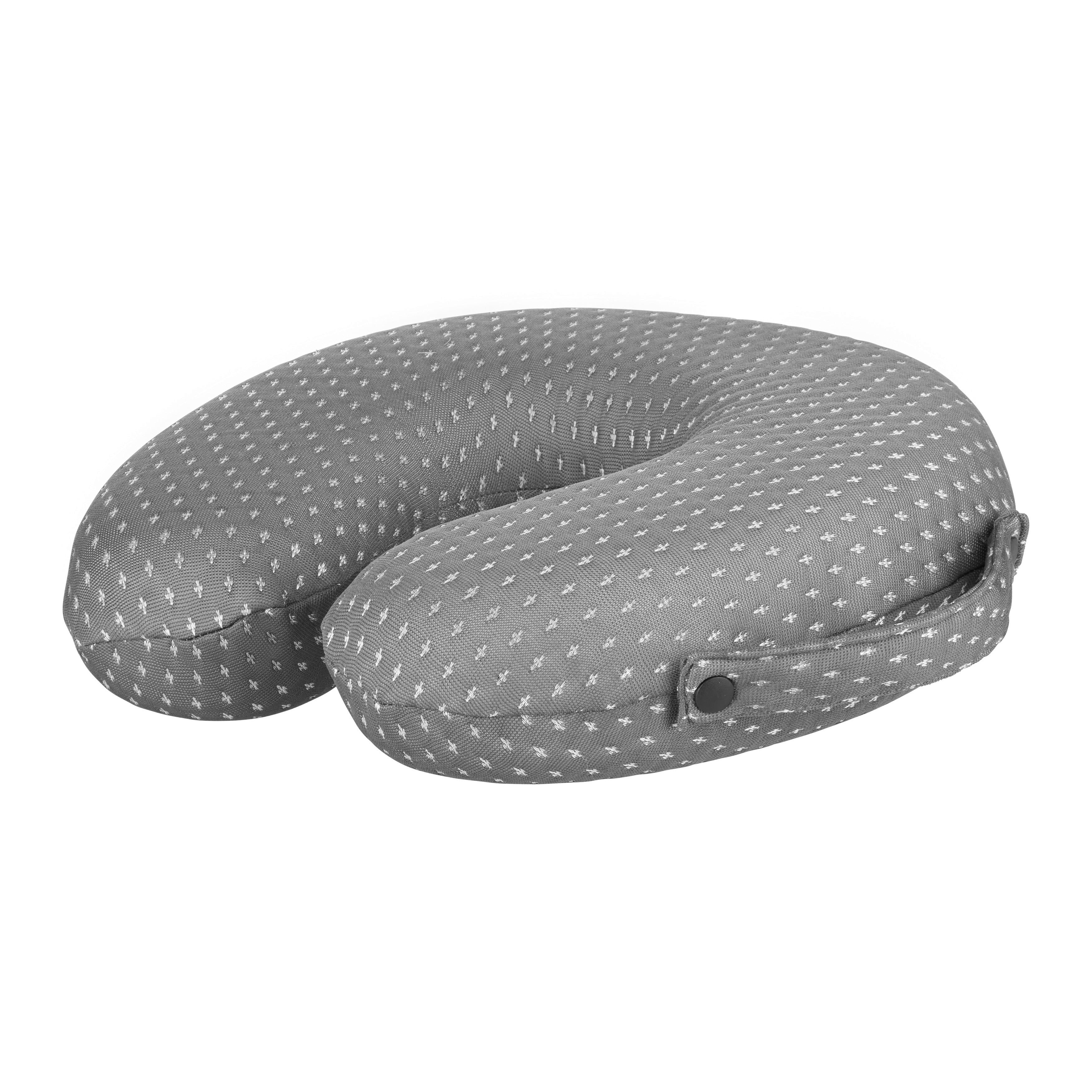 Nackenhörnchen Travel Grau ca. 30x35cm - Grau, KONVENTIONELL (30/35/12cm) - Mömax