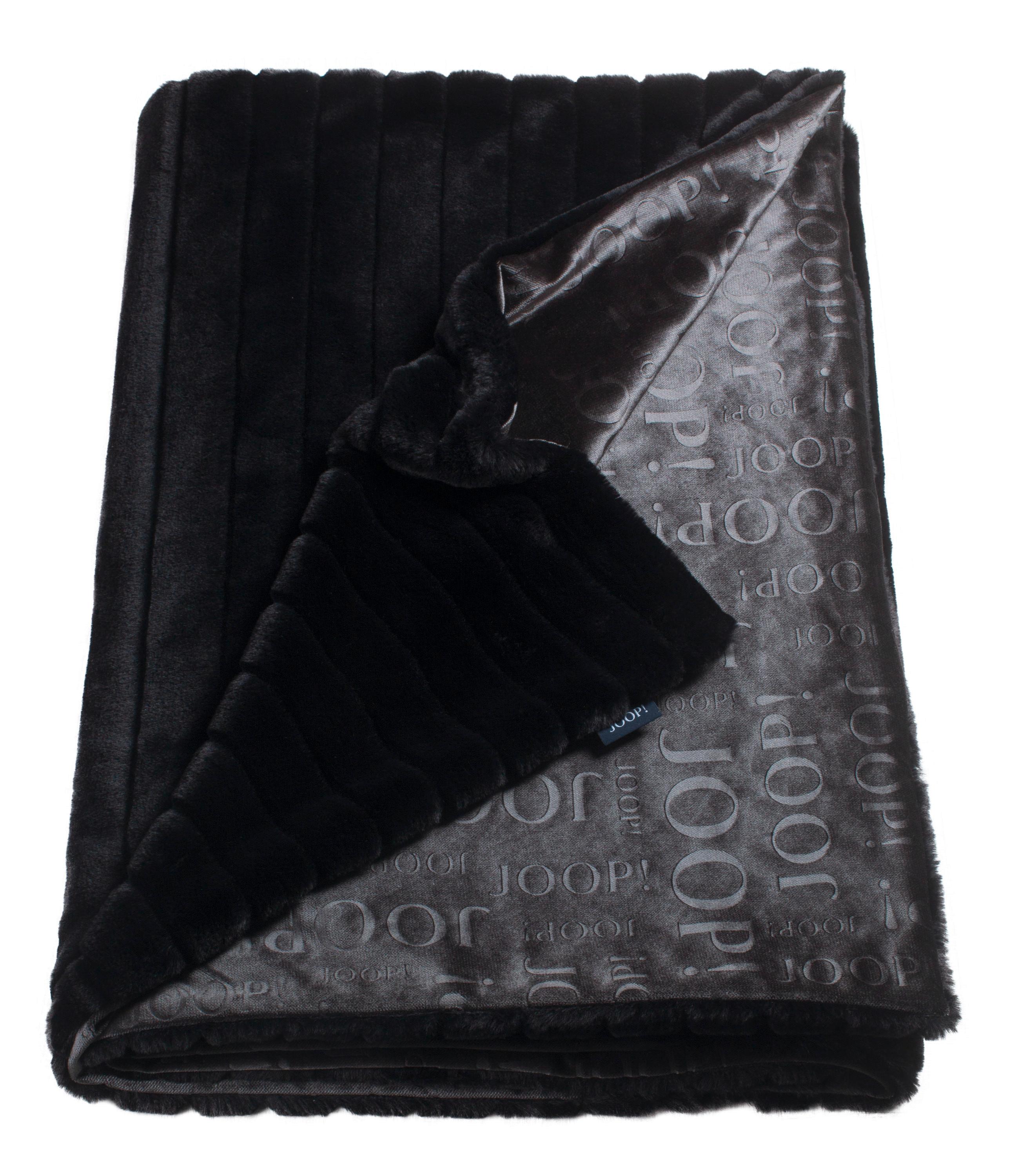 KOC FUTRZANY J-GLAM JOOP! - czarny, Basics, tkanina (130/170cm) - Joop!