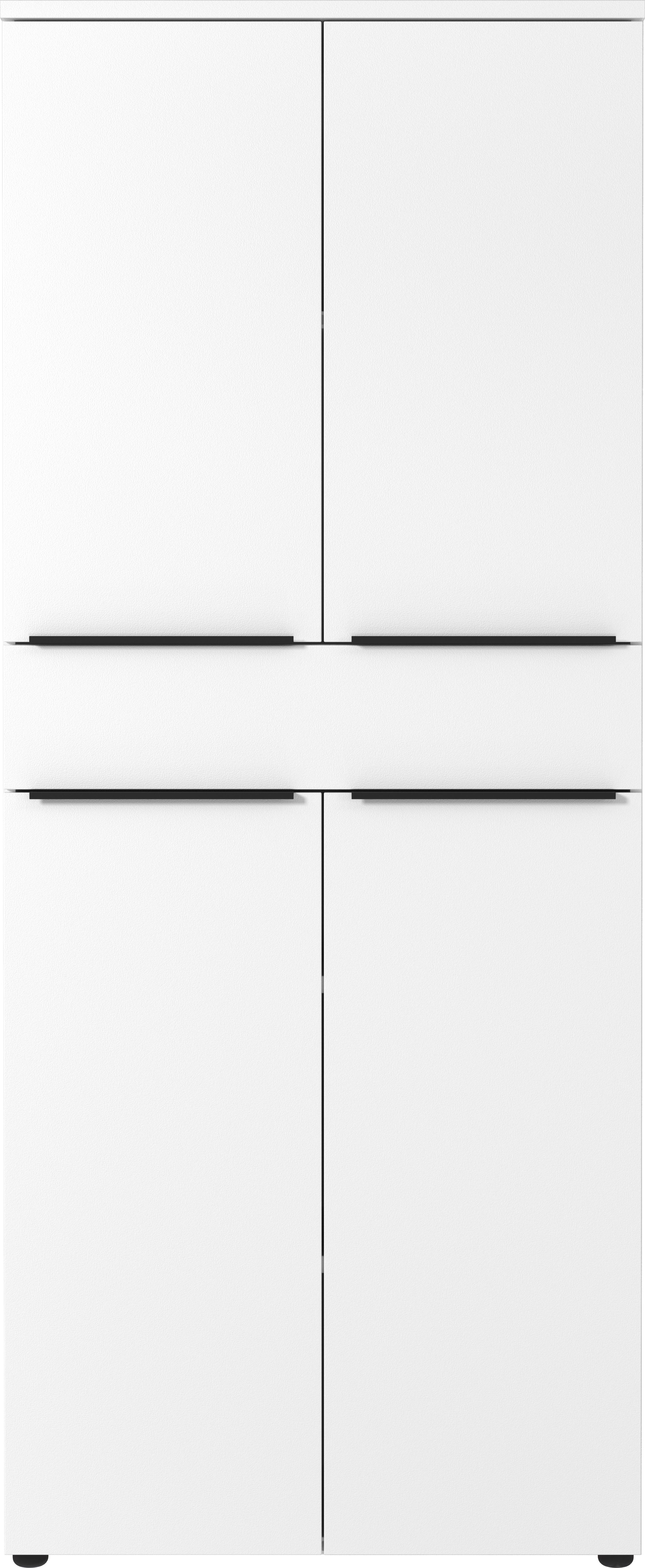 Aktenschrank Ribera in Weiß - Weiß, MODERN, Holzwerkstoff (81/197/40cm) - Premium Living