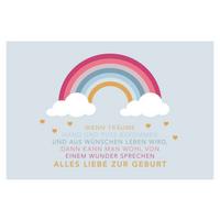 Glückwunschkarte Kupfergold aus Papier - Multicolor, Basics, Papier (24/17,5cm)