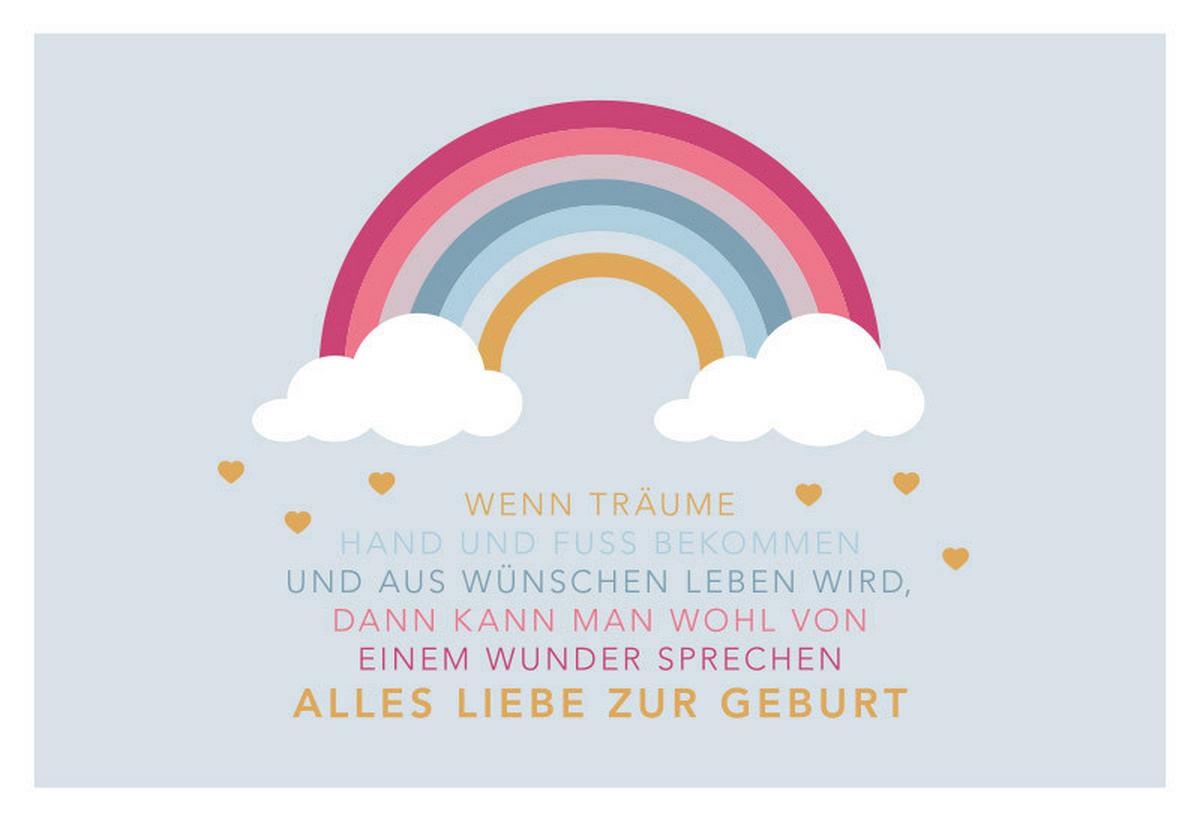 Glückwunschkarte Kupfergold aus Papier - Multicolor, Basics, Papier (24/17,5cm)