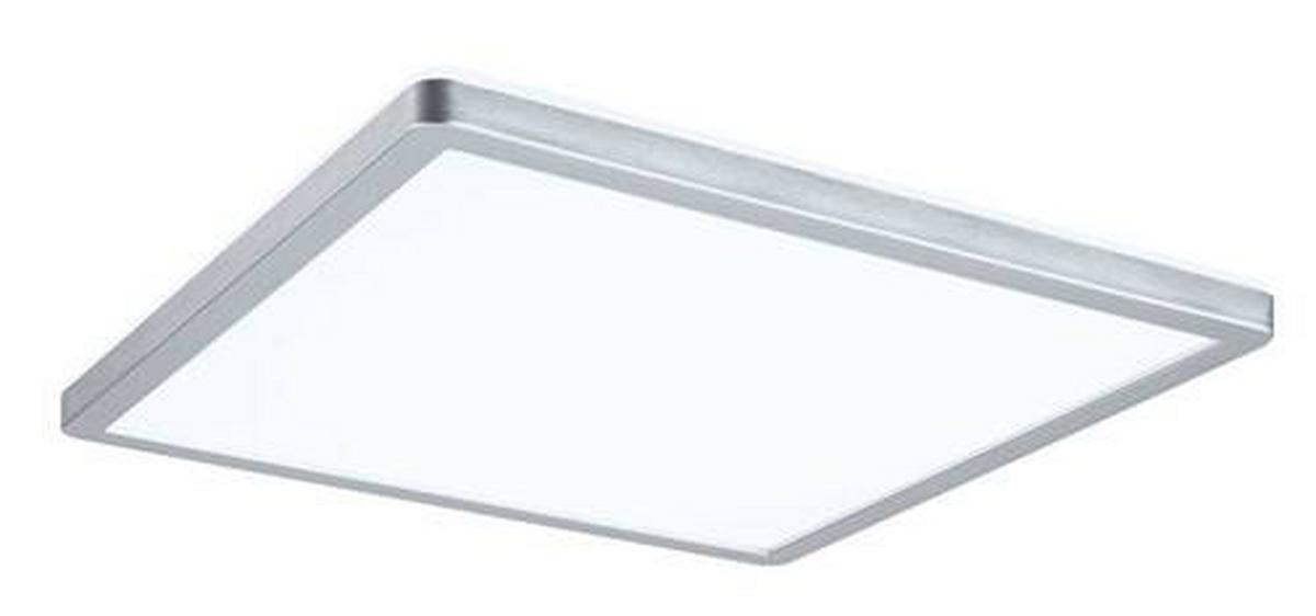 LED-Paneel in Chromfarben max. 16 Watt - Chromfarben, Basics, Kunststoff (29,3/29,3/2,8cm) - Paulmann