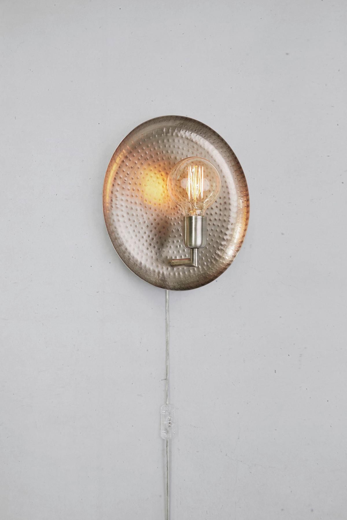 Wandleuchte Dolium Wall Silberfarben max. 40 Watt - Silberfarben, Basics, Metall (9/31/31cm) - Markslöjd